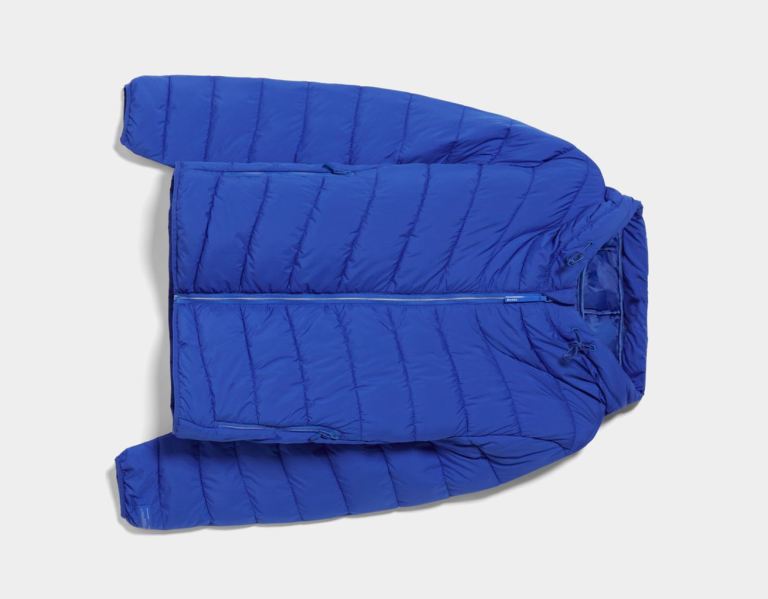 Bundy Bershka Lahke Puffer Panske Modre | 3PFnxDe1YPR