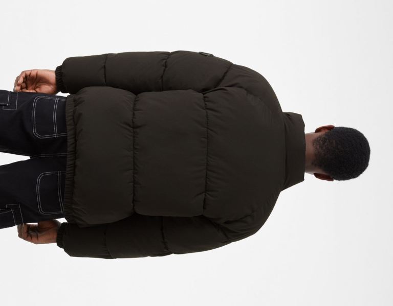 Bundy Bershka Puffer Panske Čierne | 1PosYqF2xVC