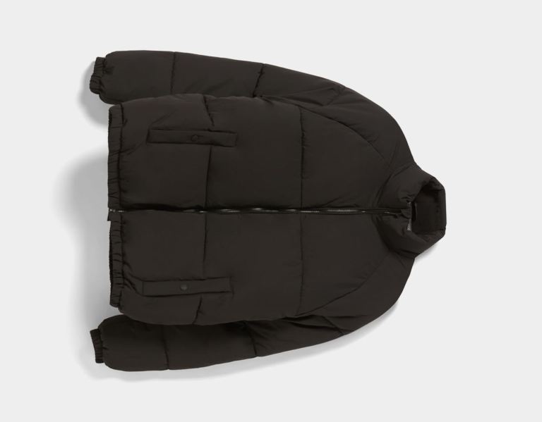 Bundy Bershka Puffer Panske Čierne | 1PosYqF2xVC