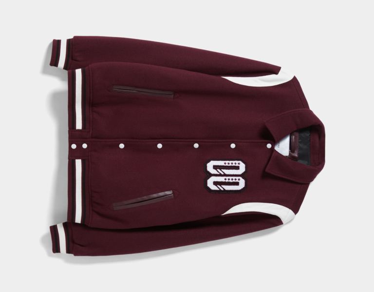 Bundy Bershka Varsity Bomber Damske Tmavo Červené | oTrw1WI20ti