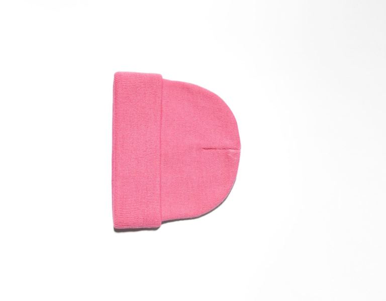 Caps Bershka Basic Beanie Panske Ruzove | zV6wCe7QEhn