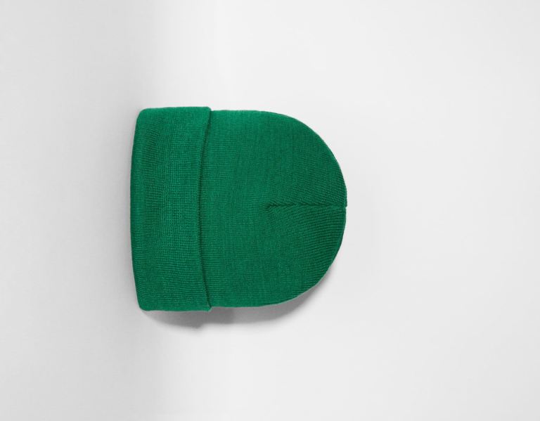 Caps Bershka Basic Beanie Panske Zelene | tt0Gy2mnY5v