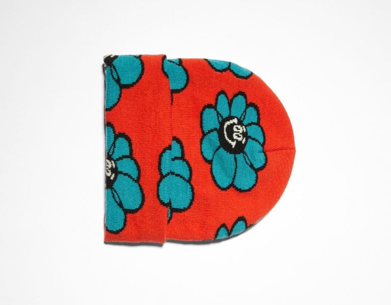 Caps Bershka Beanie With Funny Print Panske Oranžové | Vf6FUxL5ZIX