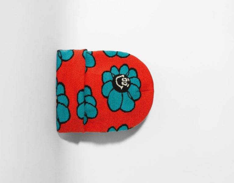 Caps Bershka Beanie With Funny Print Panske Oranžové | Vf6FUxL5ZIX