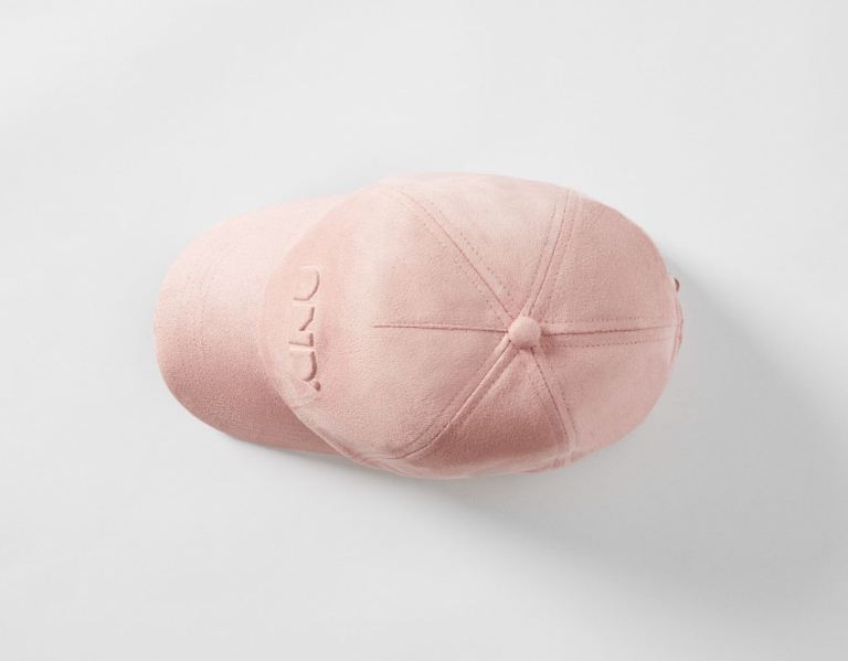 Caps Bershka Faux Semisove Panske Ruzove | pZY18HJrigp