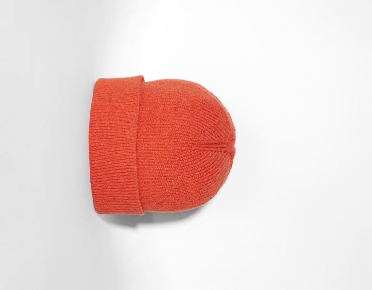 Caps Bershka Kratke Beanie Panske Oranžové | cYHSqy4WRZl