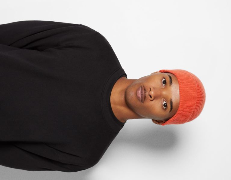 Caps Bershka Kratke Beanie Panske Oranžové | cYHSqy4WRZl