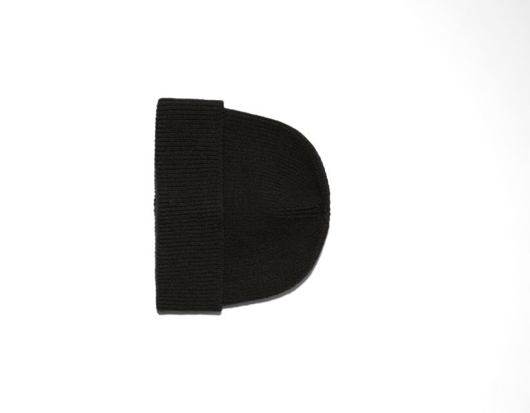 Caps Bershka Kratke Beanie Panske Čierne | sl3tsEWdWqr