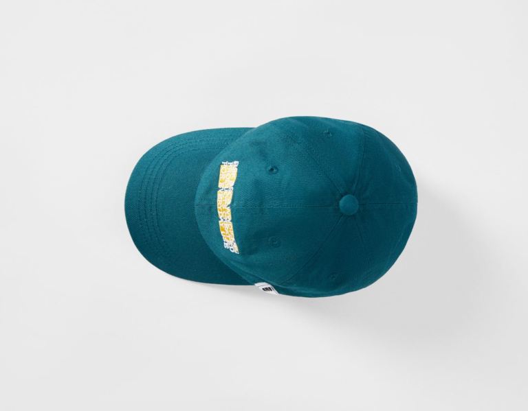 Caps Bershka With Double Embroidery Panske Tyrkysové | sSywgKsqsRj