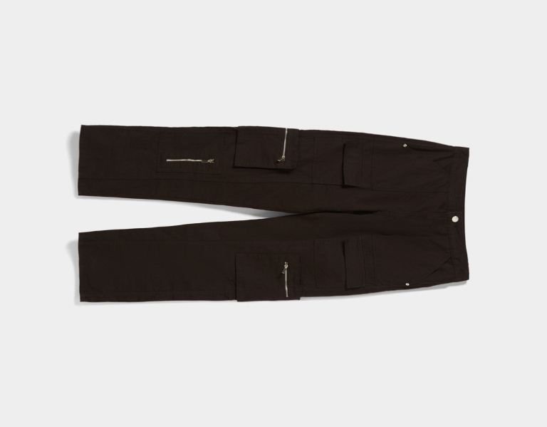 Cargo Bershka Multi-pocket Twill Pants Damske Čierne | JwAKJhXPjRd