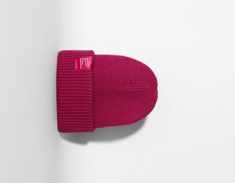 Ciapky Bershka Rebrovaný Knit Damske Fuchsie | PWRHcQbXnHh