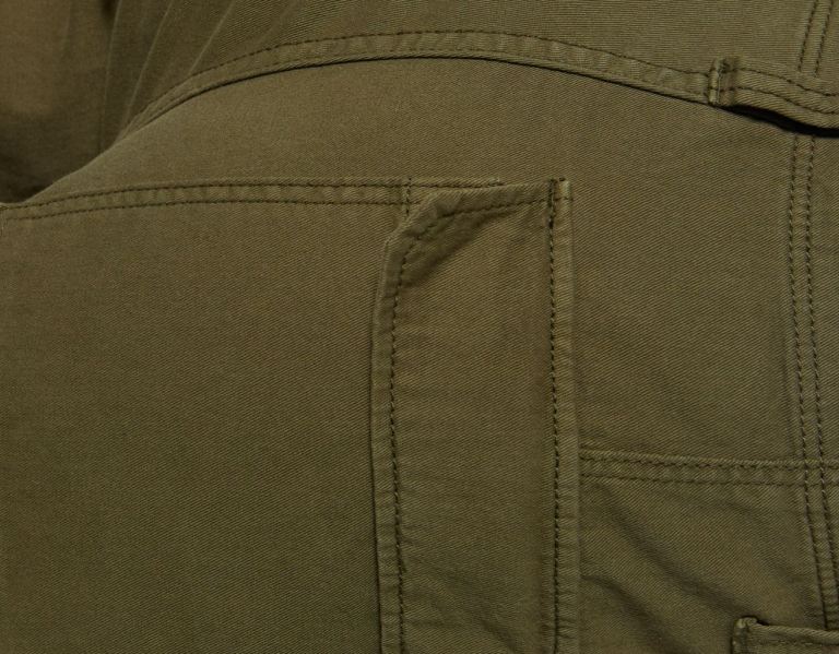 Džínsy Bershka Twill Multi-pocket Cargo Damske Hnedožltý | adI1xBzsyNo