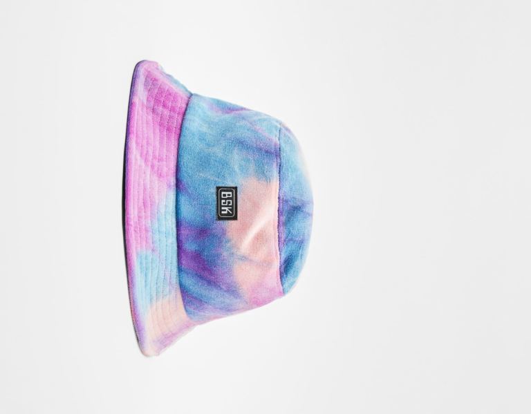 Klobuky Bershka Terrycloth-effect Tie-dye Bucket Panske Zelene | MO5JziZgFTr