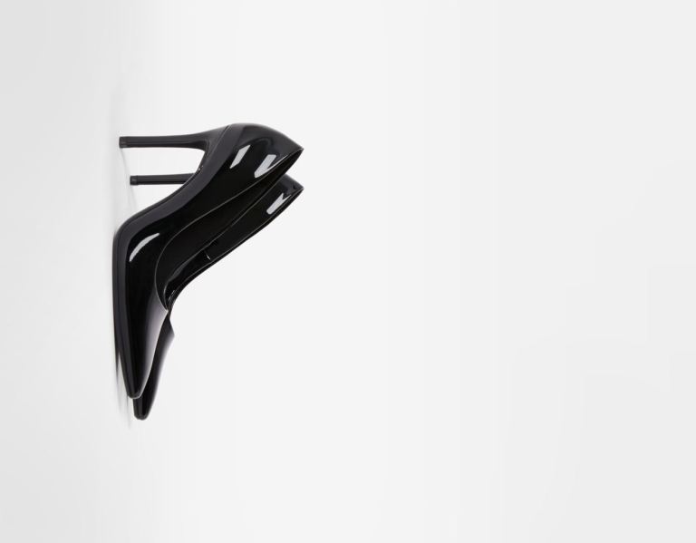 Lodicky Bershka Shiny High-heel Damske Čierne | eQzZmIeWT6u