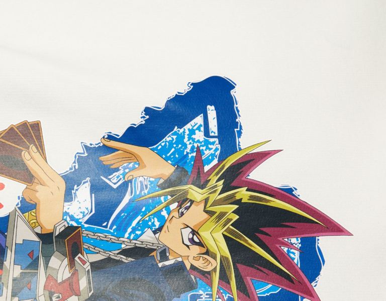 Mikiny S Kapucňou Bershka Easy Fit With A Yu-gi-oh! Print Panske Biele | sAKCtxoGb7E