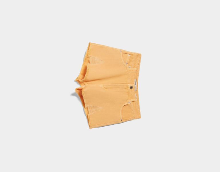 Sortky Bershka Ripped Twill Damske Oranžové | kBAQsNseYWy