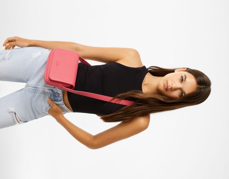 Tasky Bershka Crossbody Damske Fuchsie | vO0KCTzeSbJ