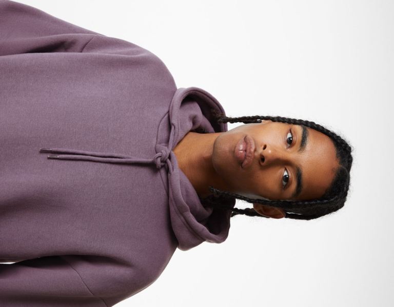 Teplaky Bershka Oversize Hoodie Panske Nachový | GyxRkVJntOe