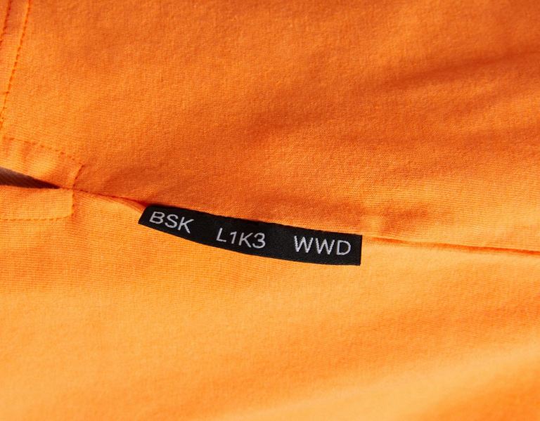 Tricko Bershka Faux Kozene Panske Oranžové | l2EclaERwAQ