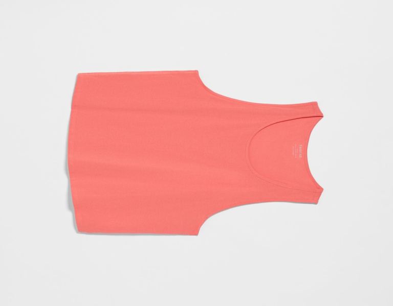 Tricko Bershka Gym-fit Tank Top Panske Fuchsie | YIm0ZViaEme