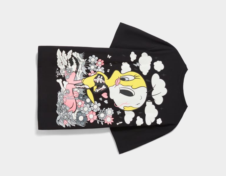 Tricko Bershka Regular Fit Kratke Sleeve With Looney Tunes X Coté Escrivá Print Panske Čierne | vPn1lHfjFvC