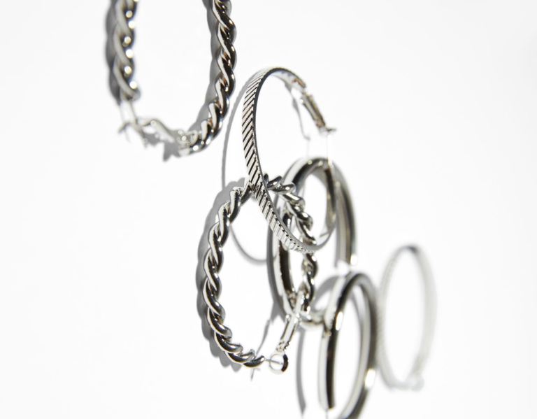 Šperky Bershka Set Of 3 Pairs Of Hoop Earrings Damske Strieborne | ofH6rCiWXnP