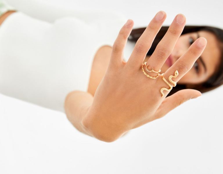 Šperky Bershka Set Of 7 Snake Rings Damske Zlate | dwc95qsvArJ