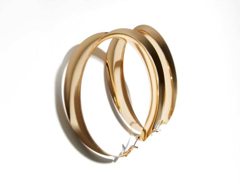 Šperky Bershka Xl Hoop Earrings Damske Zlate | xlyTVebI4zf